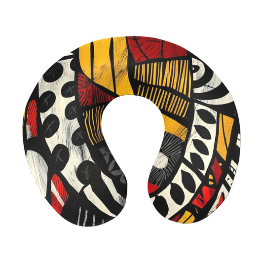 Tribal Vibes Travel Neck Pillow – Comfort with Style