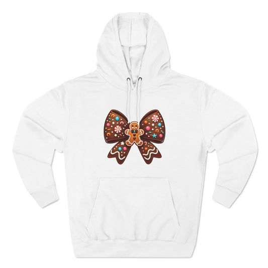 Gingerbread Coquette Bow Hoodie