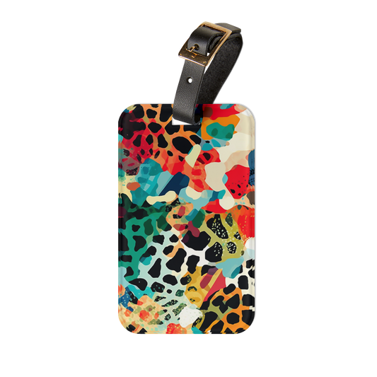 Rainbow Menagerie Luggage Tag - Spot Your Gear in Style