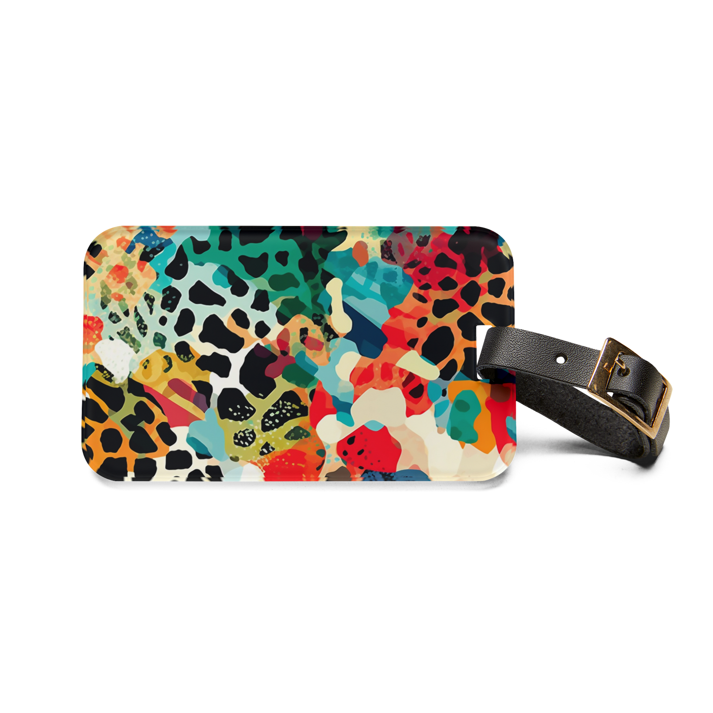 Rainbow Menagerie Luggage Tag - Spot Your Gear in Style