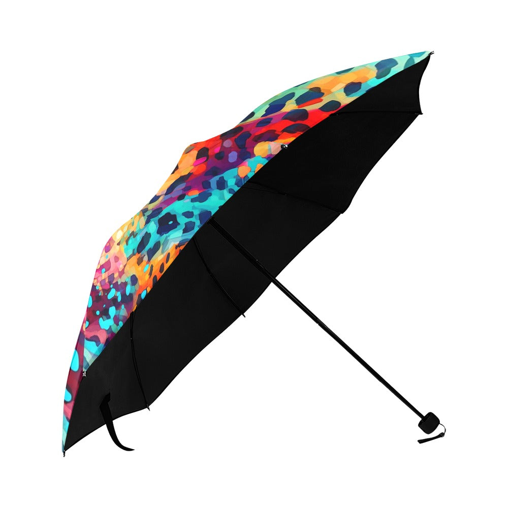 Rainbow Menagerie Umbrella - Brighten Any Rainy Day