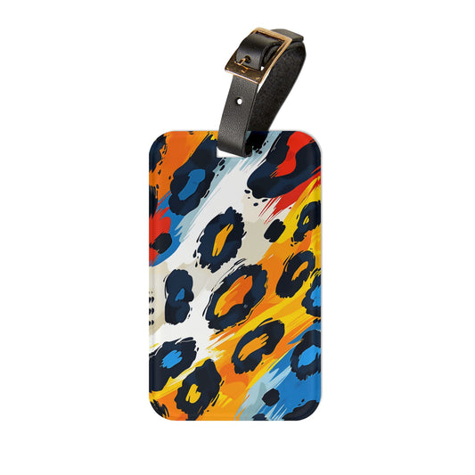 Urban Jungle Splash Luggage Tag